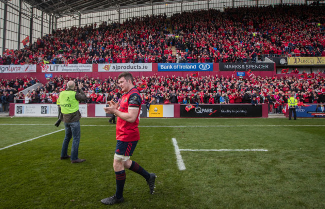 Peter O'Mahony after the game