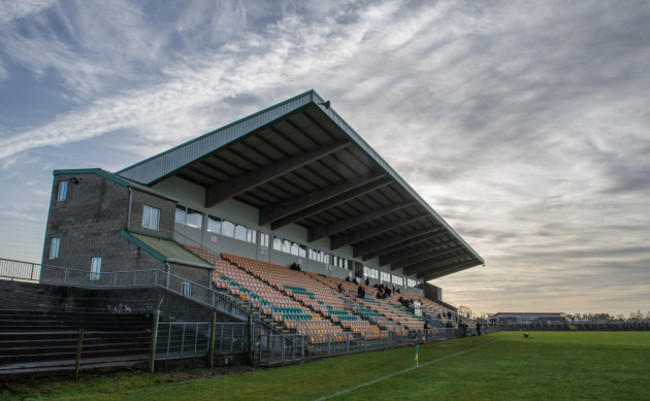 A general view of Pairc Sean MacDiarmada before the game