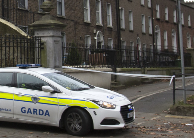 04/01/2017. Crime Scene Drumcondra. Gardai are inv