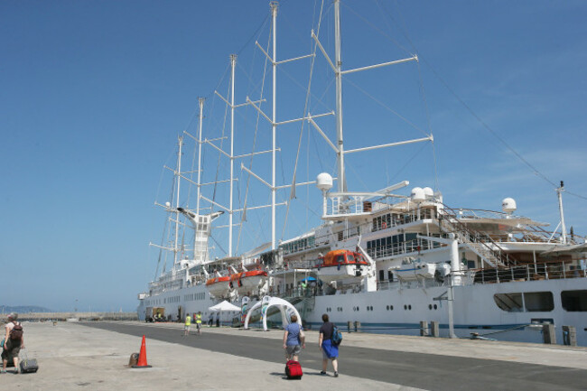 The Wind Surf in Dun Laoghaire Harbor