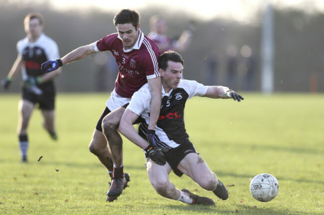 Chrissy McKaigue with Patrick Begley