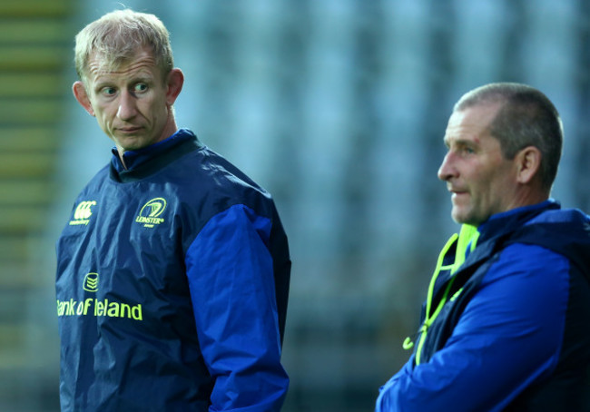 Leo Cullen and Stuart Lancaster