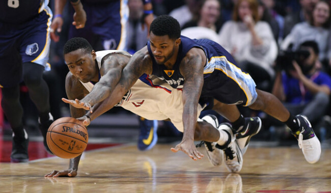 Grizzlies Clippers Basketball