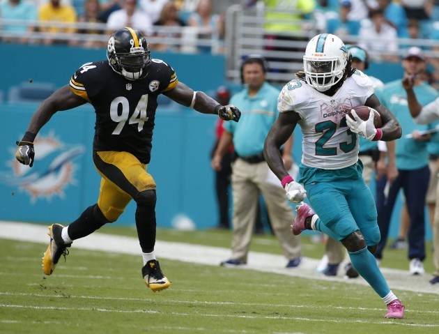 Steelers Dolphins Football