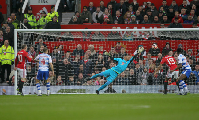 Manchester United v Reading - Emirates FA Cup - Third Round - Old Trafford