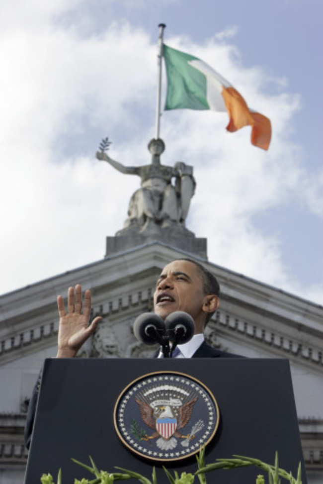 23/5/2011 President Obama's visit to Ireland
