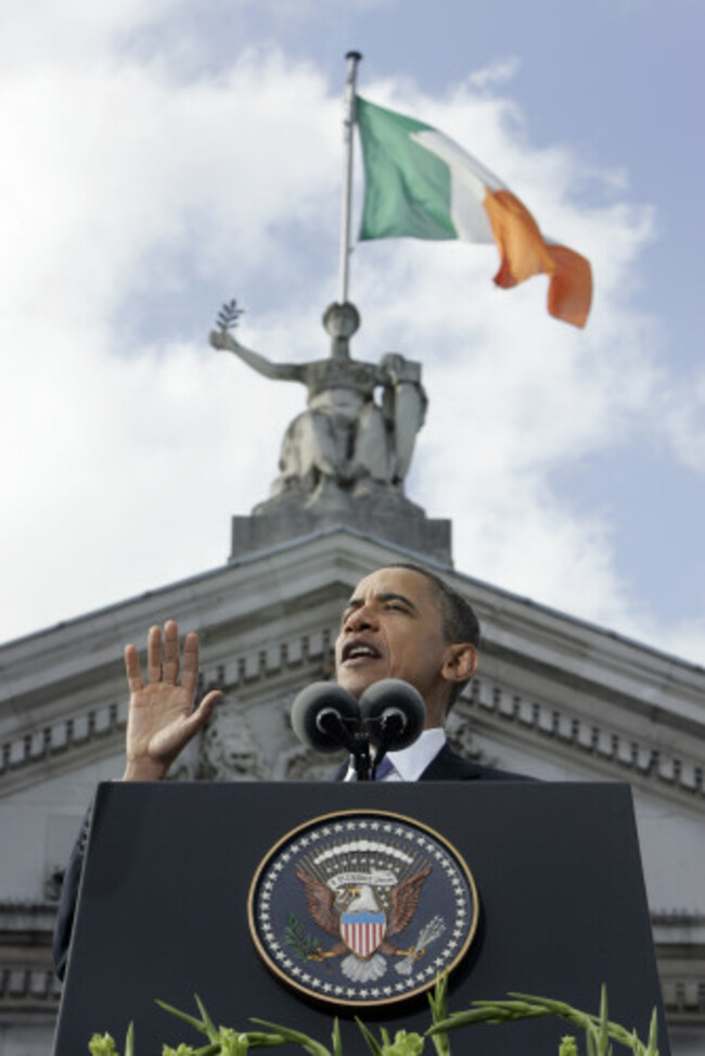 23/5/2011 President Obama's visit to Ireland