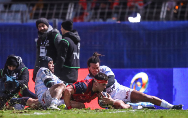 CJ Stander scores his sides second try