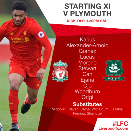 Liverpool team