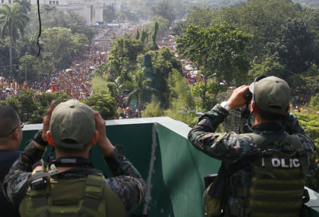 Philippines Catholic Procession