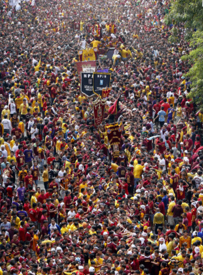 Philippines Catholic Procession