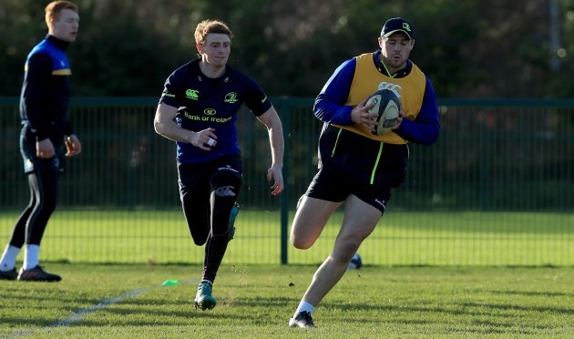 Robbie Henshaw and Cathal Marsh