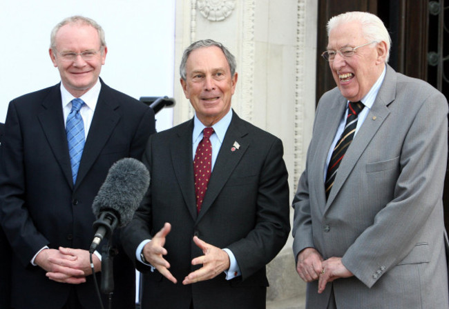 Bush pledges support for Northern Ireland