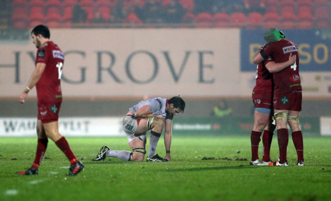 Iain Henderson dejected after the game