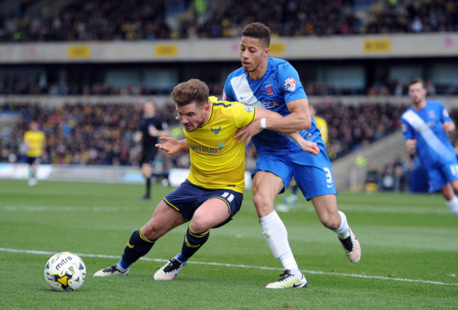 Oxford United v Hartlepool - Sky Bet League Two - Kassam Stadium