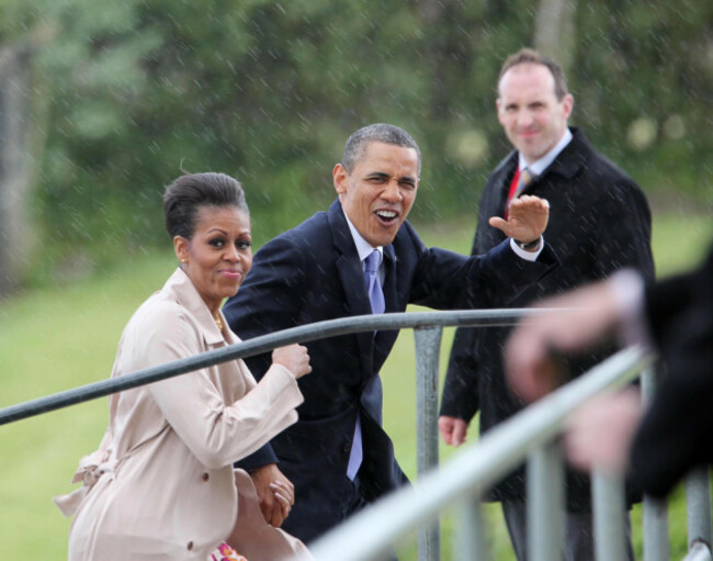 President Obama visit to Ireland - Day One