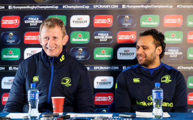 Leo Cullen and Isa Nacewa