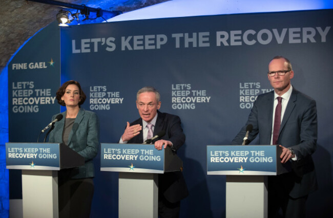 Fine Gael's Minister Bruton, Coveney and candidate