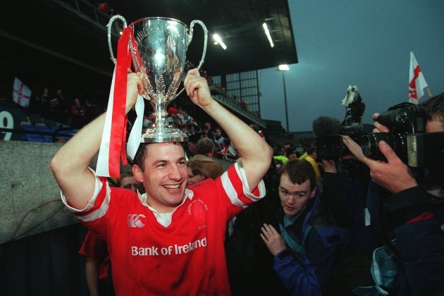 Ulster win European Cup rugby 1999.