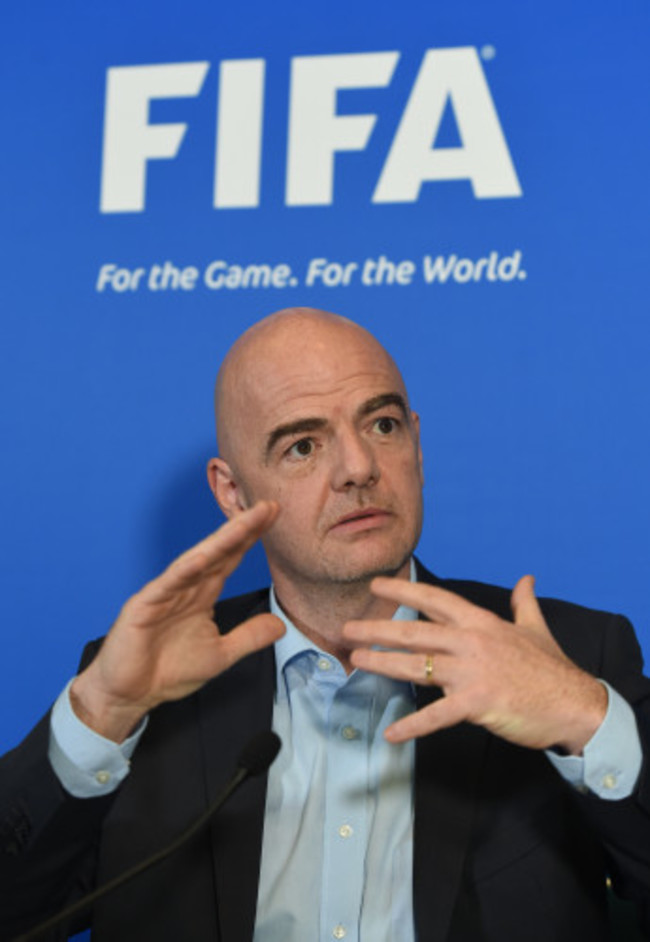 Gianni Infantino File Photo