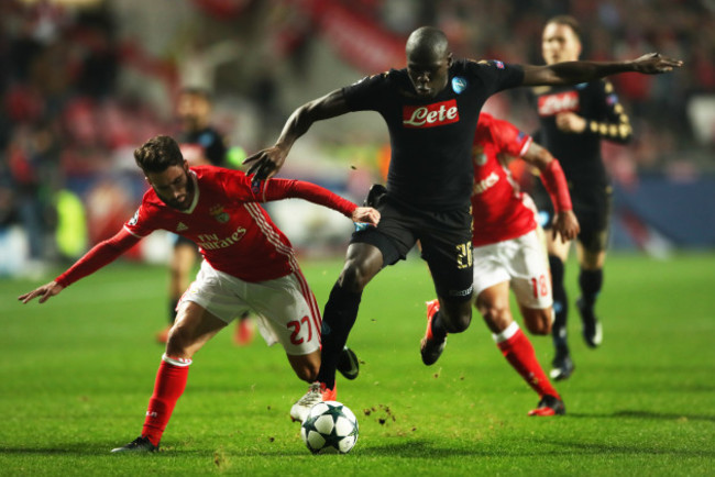 Benfica v Napoli - UEFA Champions League - Group B - Estadio Da Luz