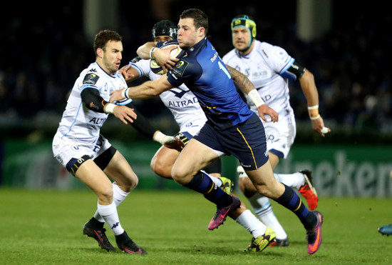 Robbie Henshaw with Nic White