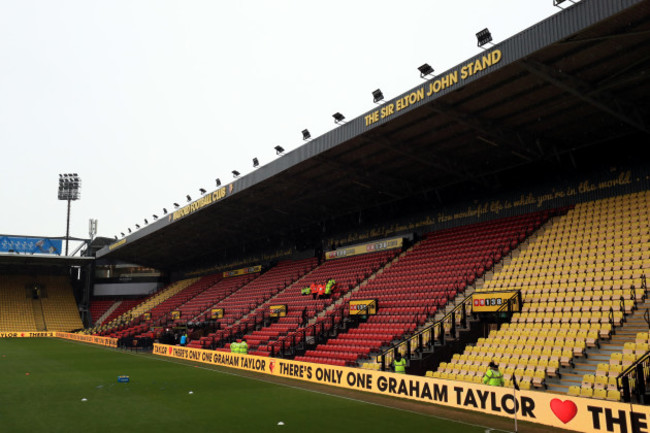 Watford v Middlesbrough - Premier League - Vicarage Road