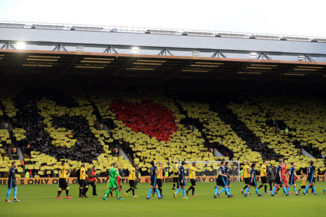 Watford v Middlesbrough - Premier League - Vicarage Road