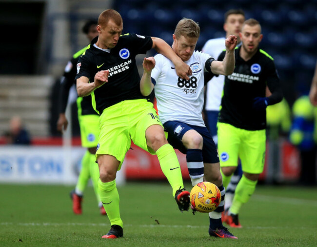 Preston North End v Brighton and Hove Albion - Sky Bet Championship - Deepdale