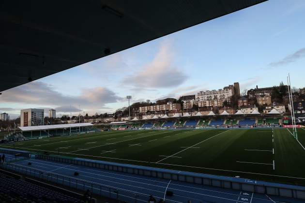A view of the Scotstoun Stadium