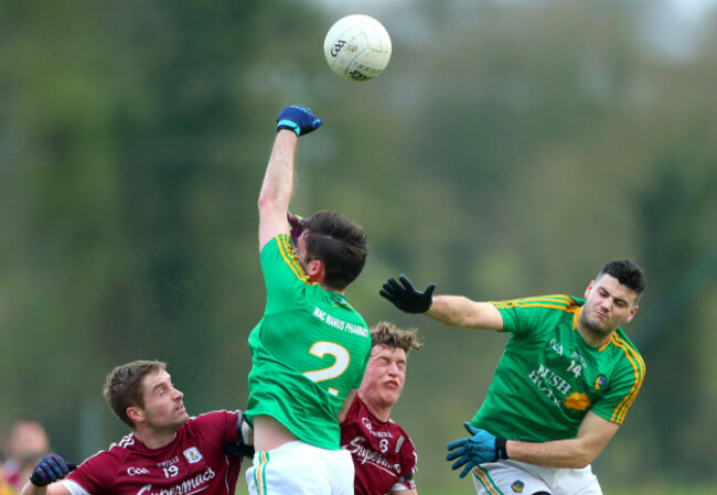 Gary O’Donnell and Michael Day with Fionn Carney and Damien Moran