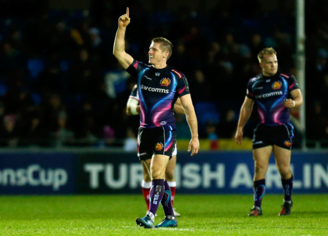 Exeter Chiefs v Ulster Rugby - European Champions Cup - Pool Five - Sandy Park