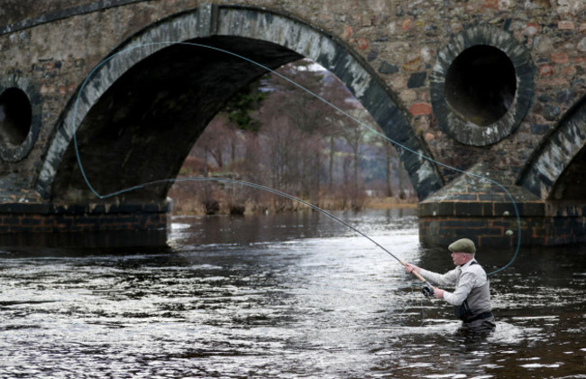 Salmon fishing season starts