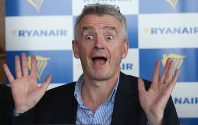 Ryanair press conference