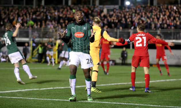 Plymouth Argyle v Liverpool - Emirates FA Cup - Third Round Replay - Home Park