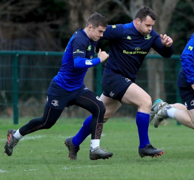 Luke McGrath and Cian Healy