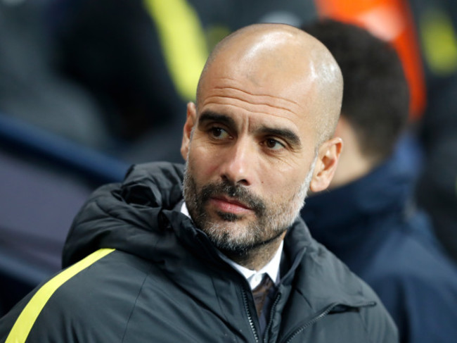 Pep Guardiola File Photo