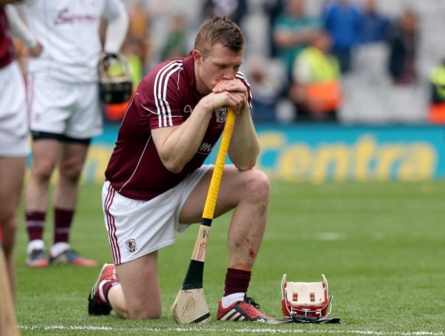 Joe Canning dejected