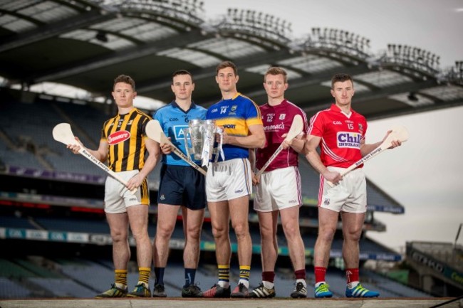 Paul Murphy, Liam Rushe, Seamus Callanan, Joe Canning and Patrick Horgan