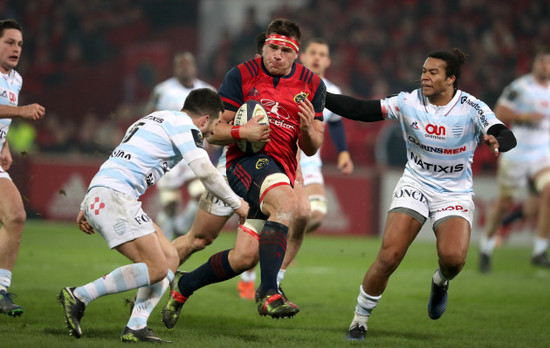 CJ Stander with Brice Dulin and Teddy Thomas