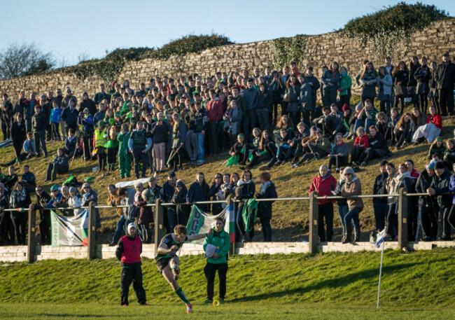 Ethan Greene attempts a conversion
