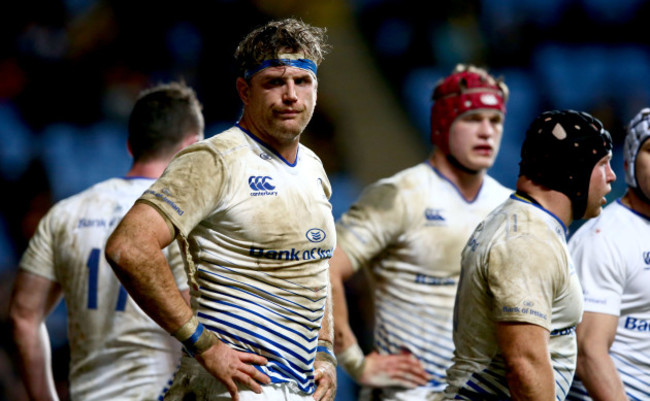 Jamie Heaslip dejected after the game