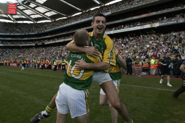 Kerry's Aidan O'Mahony celebrates
