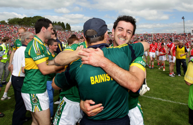 Jack O'Connor with Aidan O'Mahony