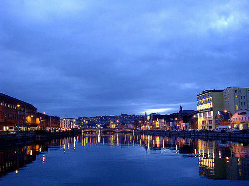 Cork at night