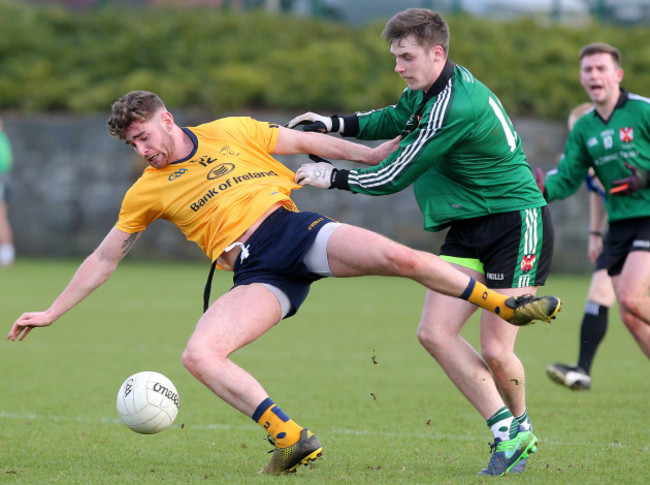 Ciaran O'Hanlon with Mark Plunket