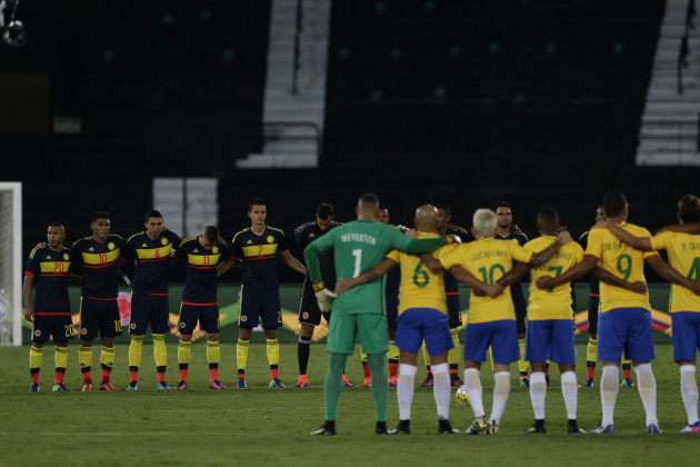 Brazil Colombia Soccer Chapecoense