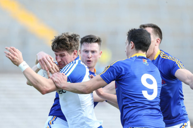 Darren Hughes with Michael Quinn, Michael Brady and Darren Gallagher