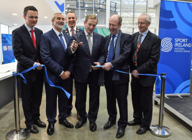 Opening of the Sport Ireland National Indoor Arena by An Taoiseach, Enda Kenny TD