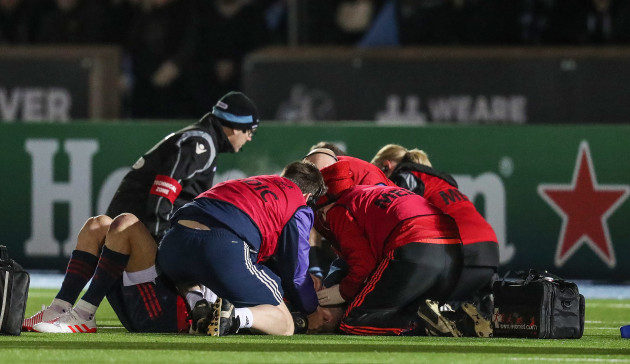 Munster’s Conor Murray is injured